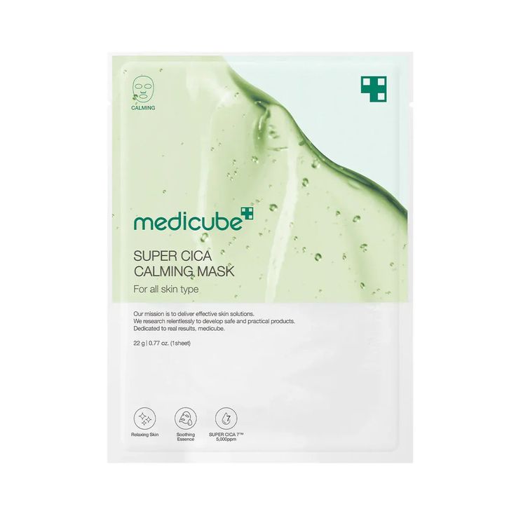 MEDICUBE SUPER CICA CALMING MASK 22g