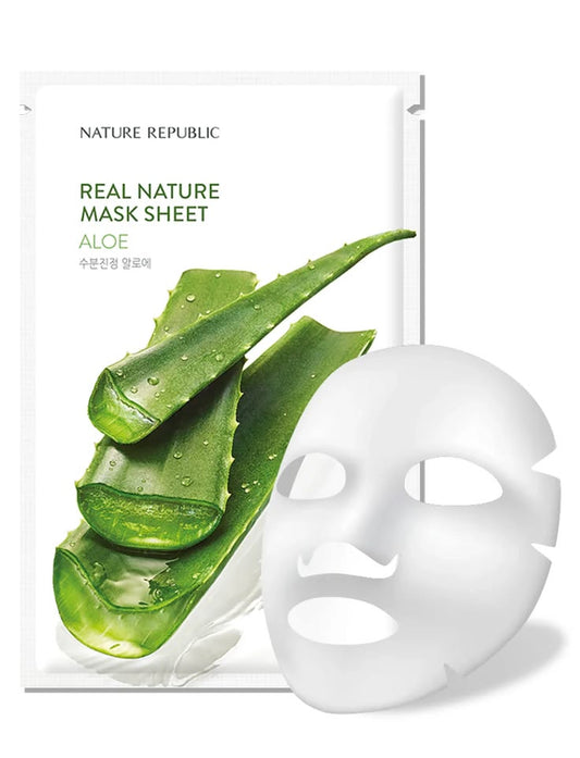 Nature Republic (EU) REAL NATURE SHEET MASK ALOE 23ml