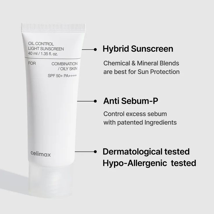 CELIMAX OIL CONTROL LIGHT SUNSCREEN 40ML