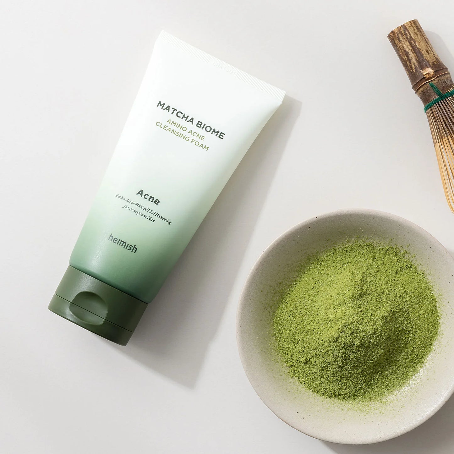 Heimish  Matcha Biome Amino Acne Cleansing Foam 150g
