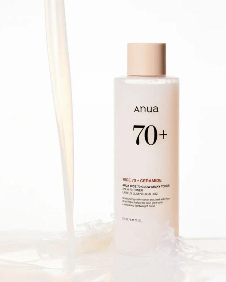 ANUA  RICE 70 GLOW MILKY TONER 250ml