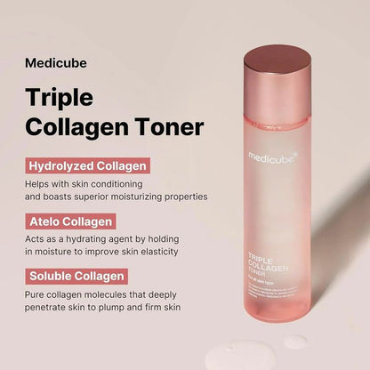 Medicube TRIPLE COLLAGEN TONER 4.0 140ml