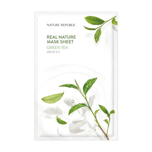 Nature Republic REAL NATURE SHEET MASK GREEN TEA