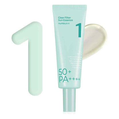 Numbuzin No.1 Clear Filter Sun Essence SPF50+ PA++++