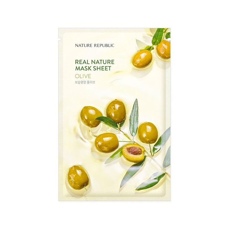 Nature Republic REAL NATURE SHEET MASK OLIVE 23ml