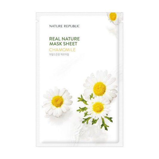 Nature Republic  Real Nature Mask Sheet/ Chamomile 23ml