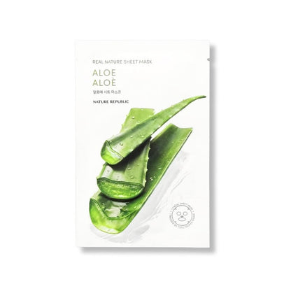 Nature Republic (EU) REAL NATURE SHEET MASK ALOE 23ml