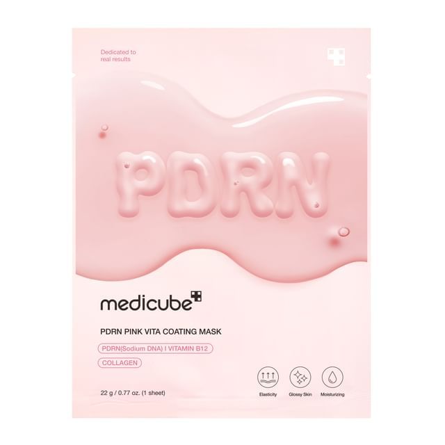 MEDICUBE PDRN PINK VITA COATING MASK 1EA