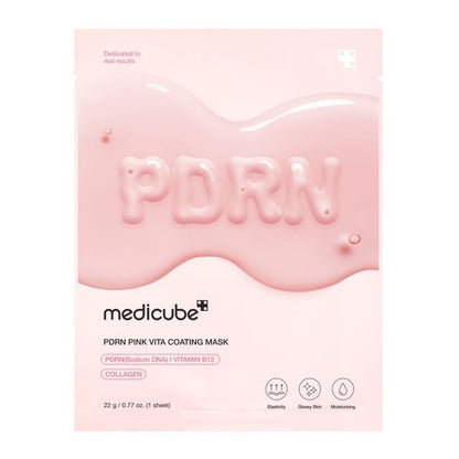 MEDICUBE PDRN PINK VITA COATING MASK 1EA