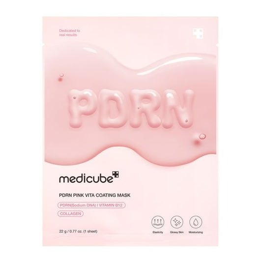 MEDICUBE PDRN PINK VITA COATING MASK 1EA